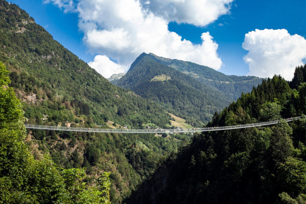 Ponte nel Cielo - Ponte Tibetano in Val Tartano - Valtellina