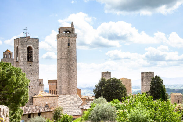 Skyline delle torri di San Gimignano