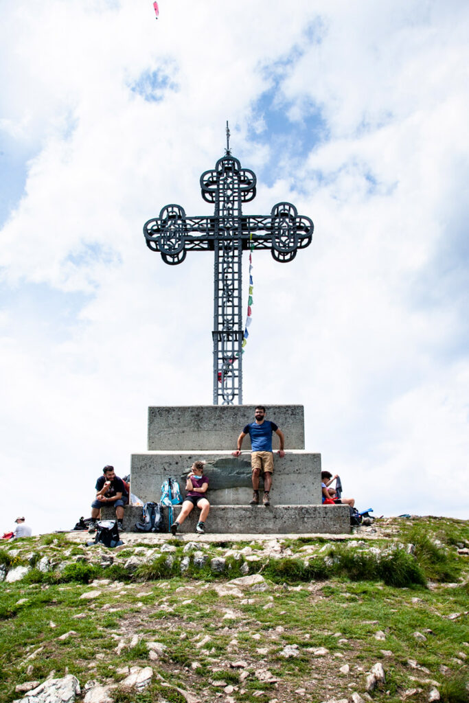 Croce sulla vetta del monte Cornizzolo