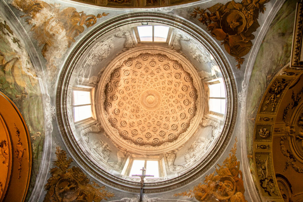 Cupola della Chiesa di San Vincenzo Martire a Claino