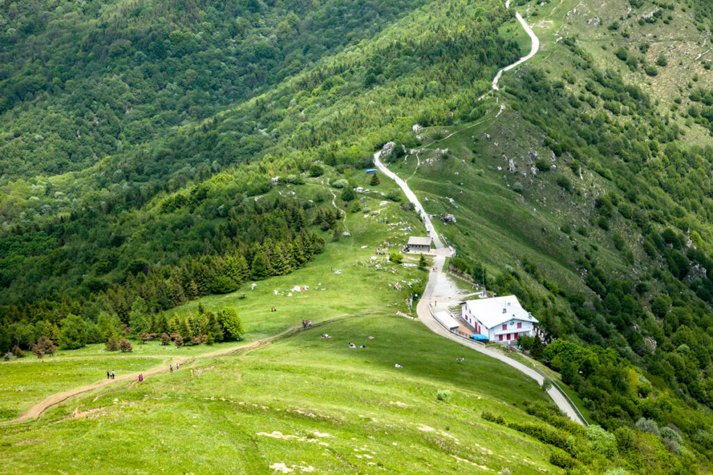 Panorama dalla vetta del Monte Cornizzolo