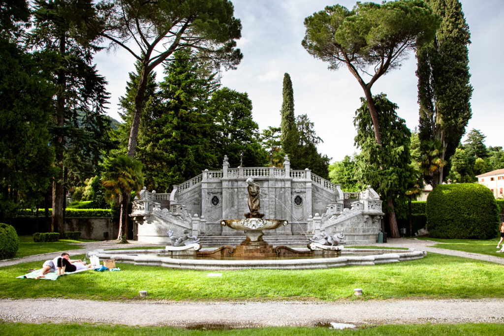 Quinta scenografica del parco civico Teresio Olivelli - Tremezzo