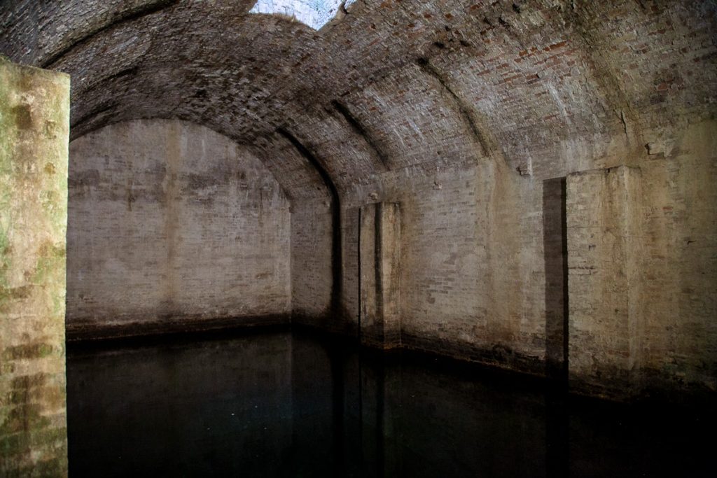 La cisterna della Fortezza