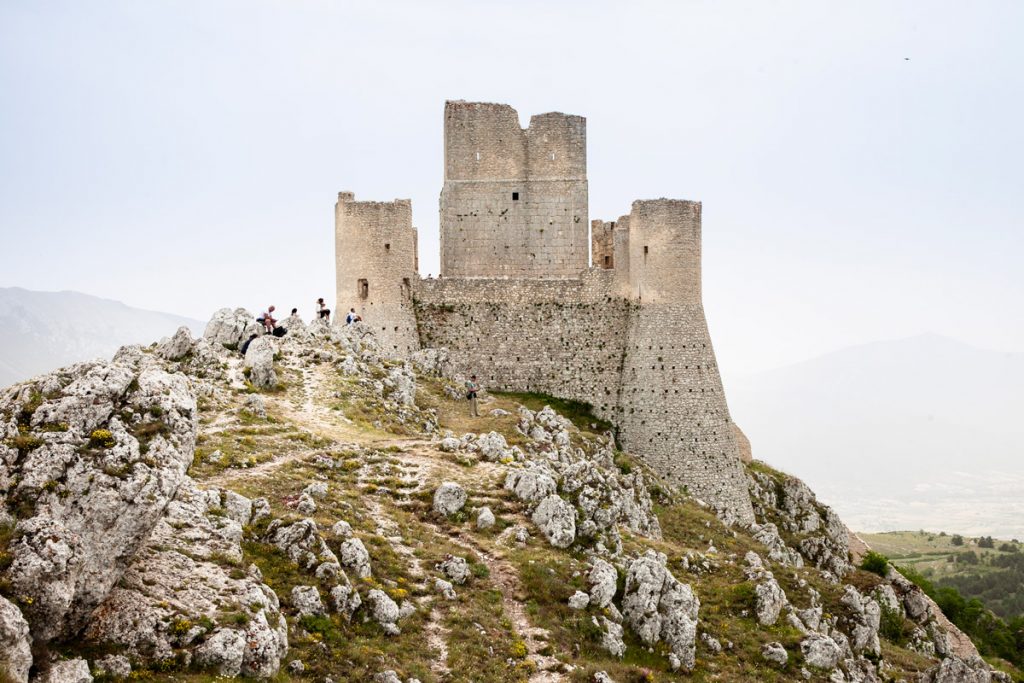 Il Castello di Rocca Calascio - Maschio e torri angolari