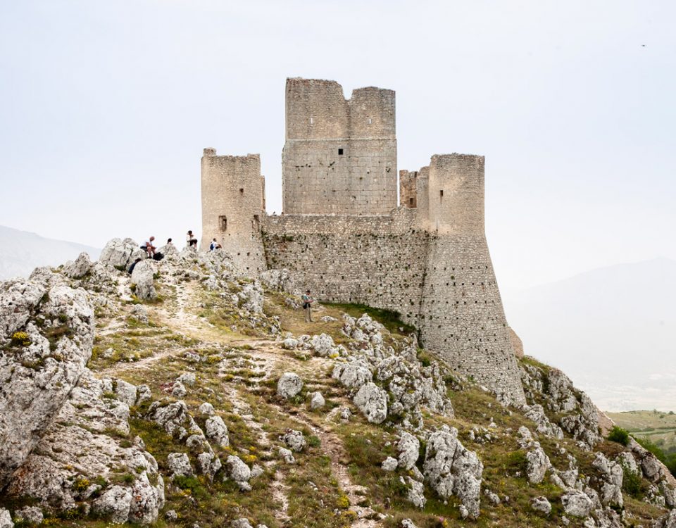 Il Castello di Rocca Calascio - Maschio e torri angolari