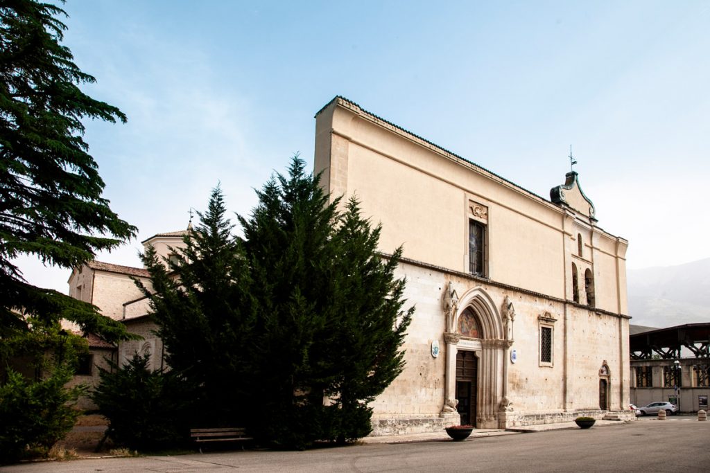 Facciata della cattedrale di San Panfilo - Sulmona