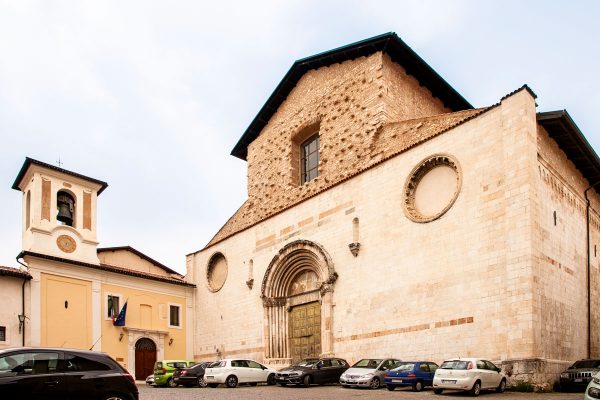 Facciata della chiesa di San Domenico a l'Aquila