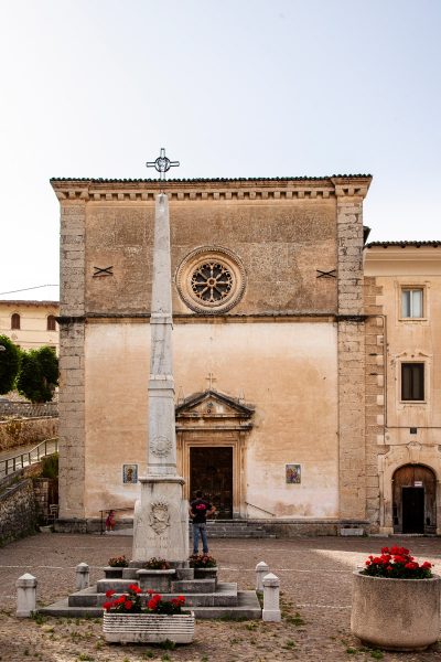 Facciata della chiesa di Sant'Antonio da Padova - Scanno