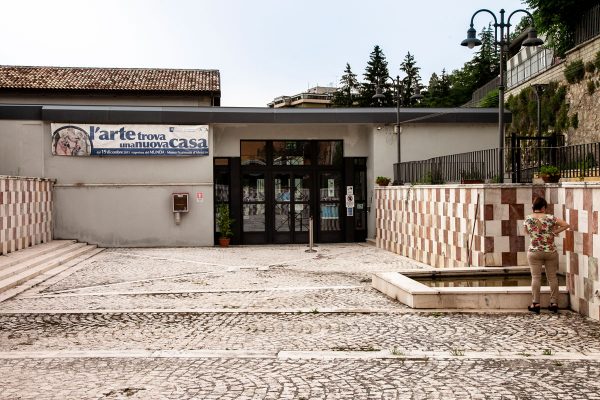 Ingresso al MuNDA - Museo Nazionale d'Abruzzo