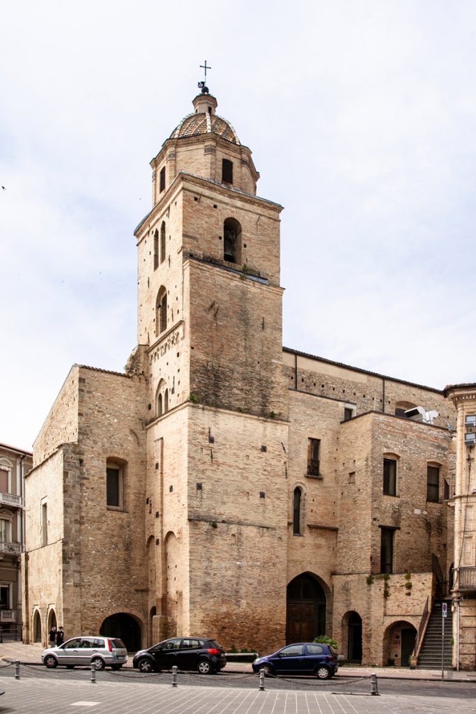 Chiesa di San Francesco e sezione della chiesa di San Legonziano