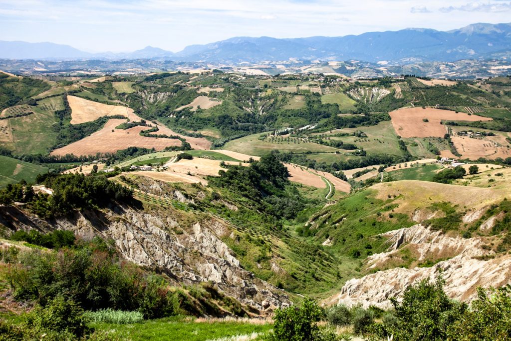 Colli nei dintorni di Atri - Abruzzo