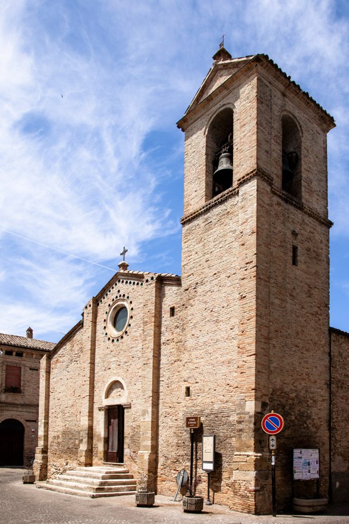 Facciata della chiesa di San Nicola di Bari - Atri