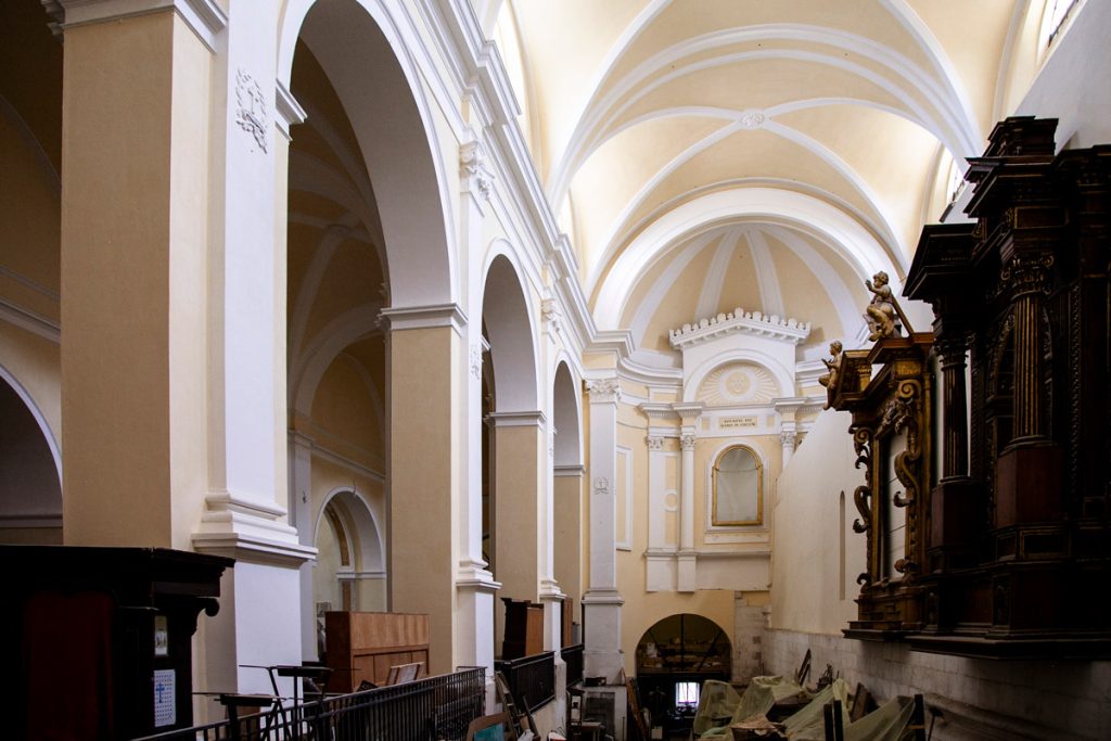 Navate interne della chiesa di Santa Maria Maggiore - Lanciano