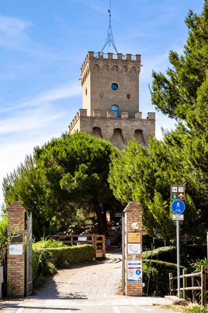 Torre del Cerrano nel comune di Pineto