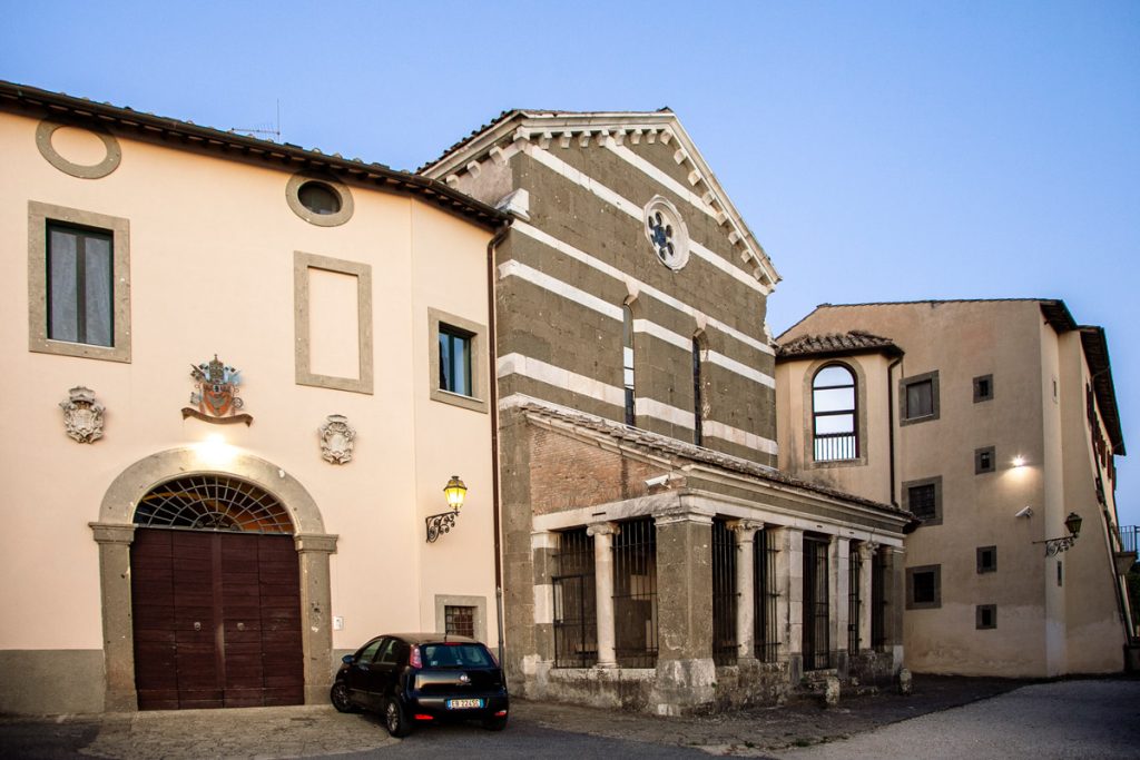 Facciata della chiesa del convento di Santa Maria ad Nives - Palazzolo