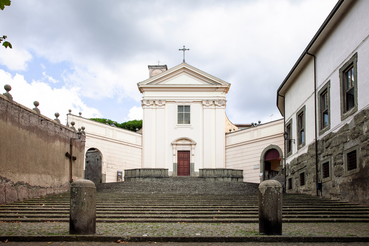 Facciata della chiesa di San Paolo - Albano Laziale