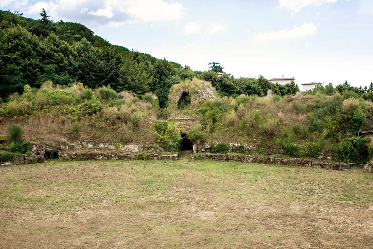 Resti archeologici ad Albano Laziale - Anfiteatro romano