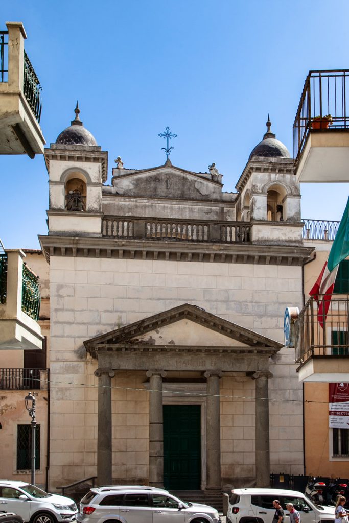 Facciata della chiesa di San Martino - Velletri