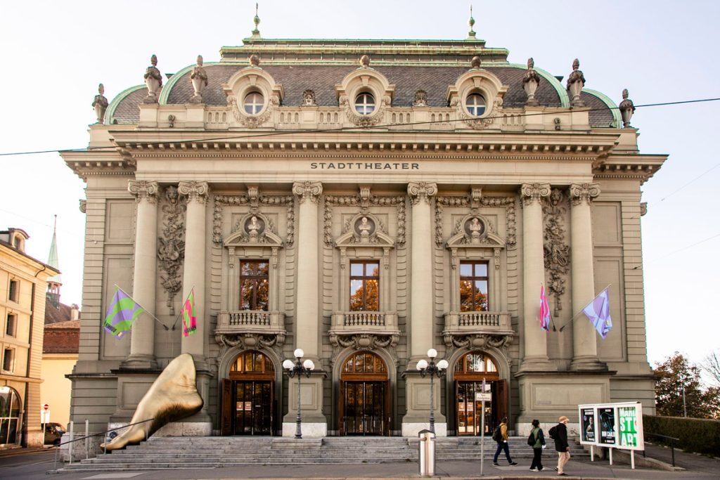 Facciata dello Stadttheater di Berna