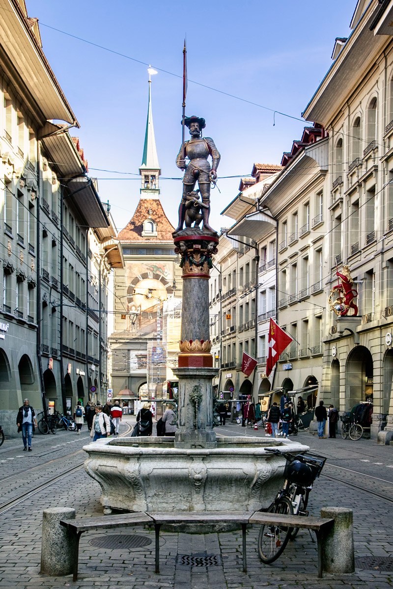 Fontane artistiche di Berna - Fontana del Tiratore
