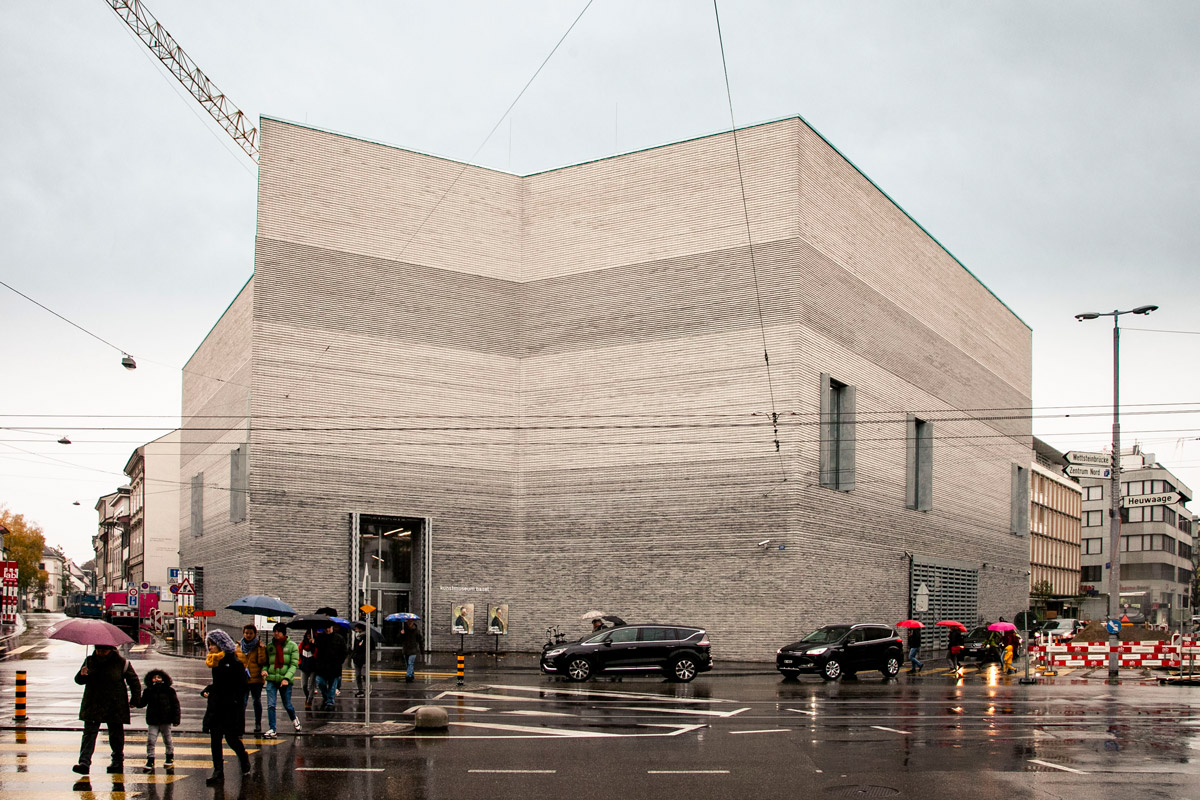 Neubau - edificio del 2016 aggiunto al Kunstmuseum di Basilea