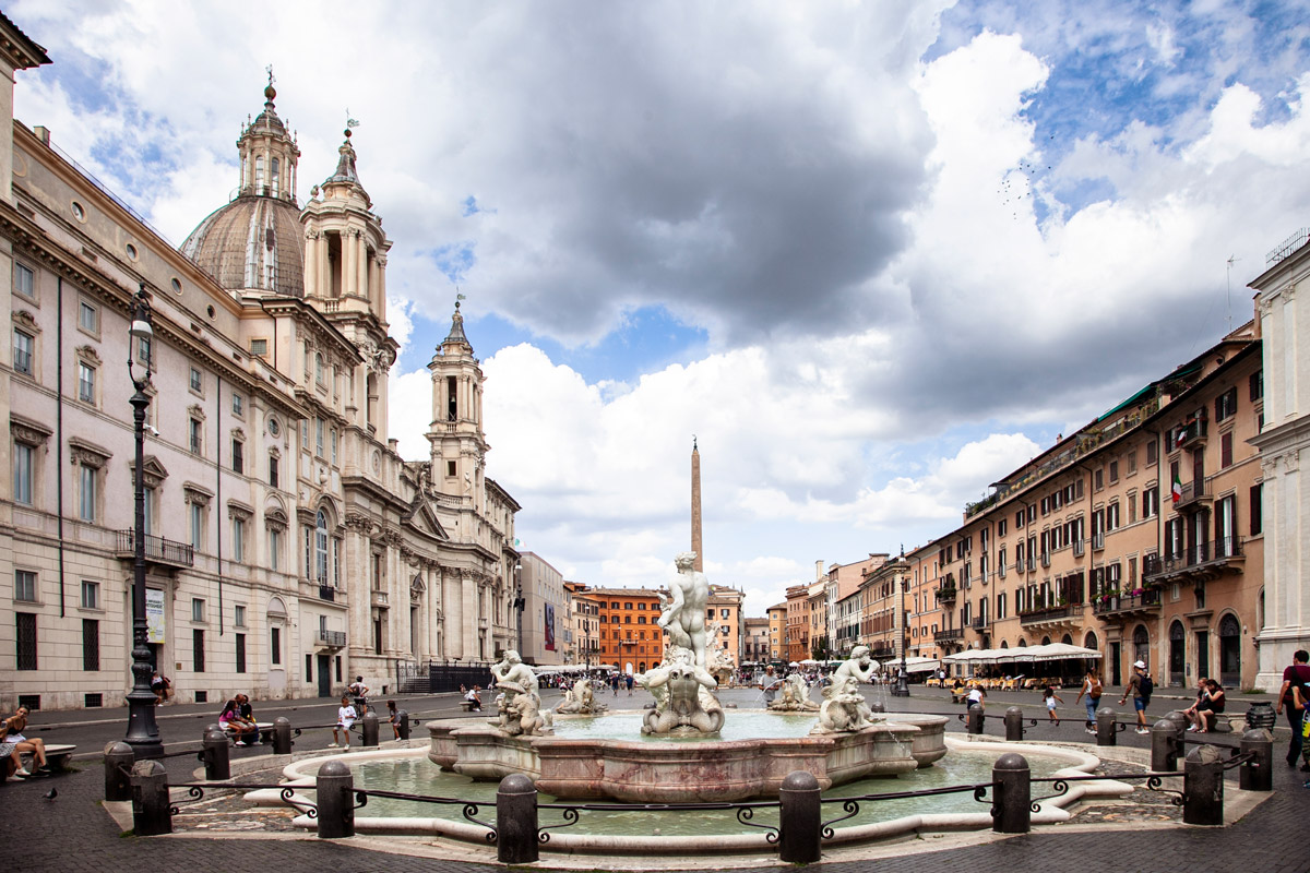 Piazza Navona e le sue fontane
