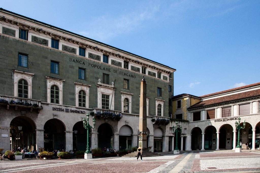 Piazza Vittorio Veneto di Bergamo