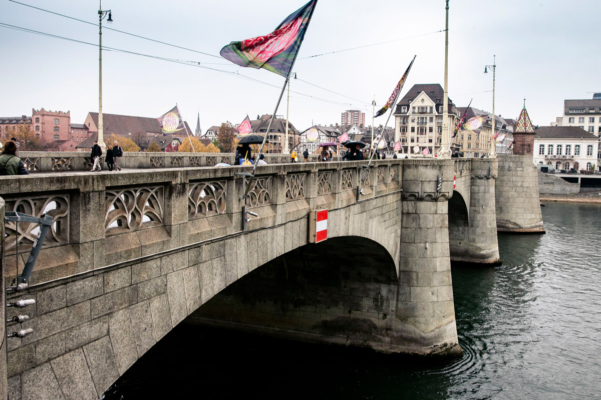 Ponte Mittlere Brucke di Basilea