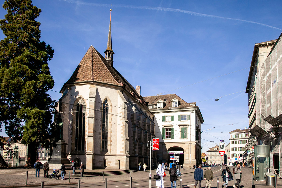 Abside della chiesa Wasserkirche