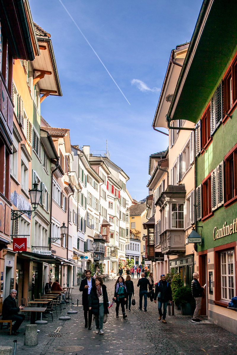Strada Augustinergasse - via medievale di Zurigo