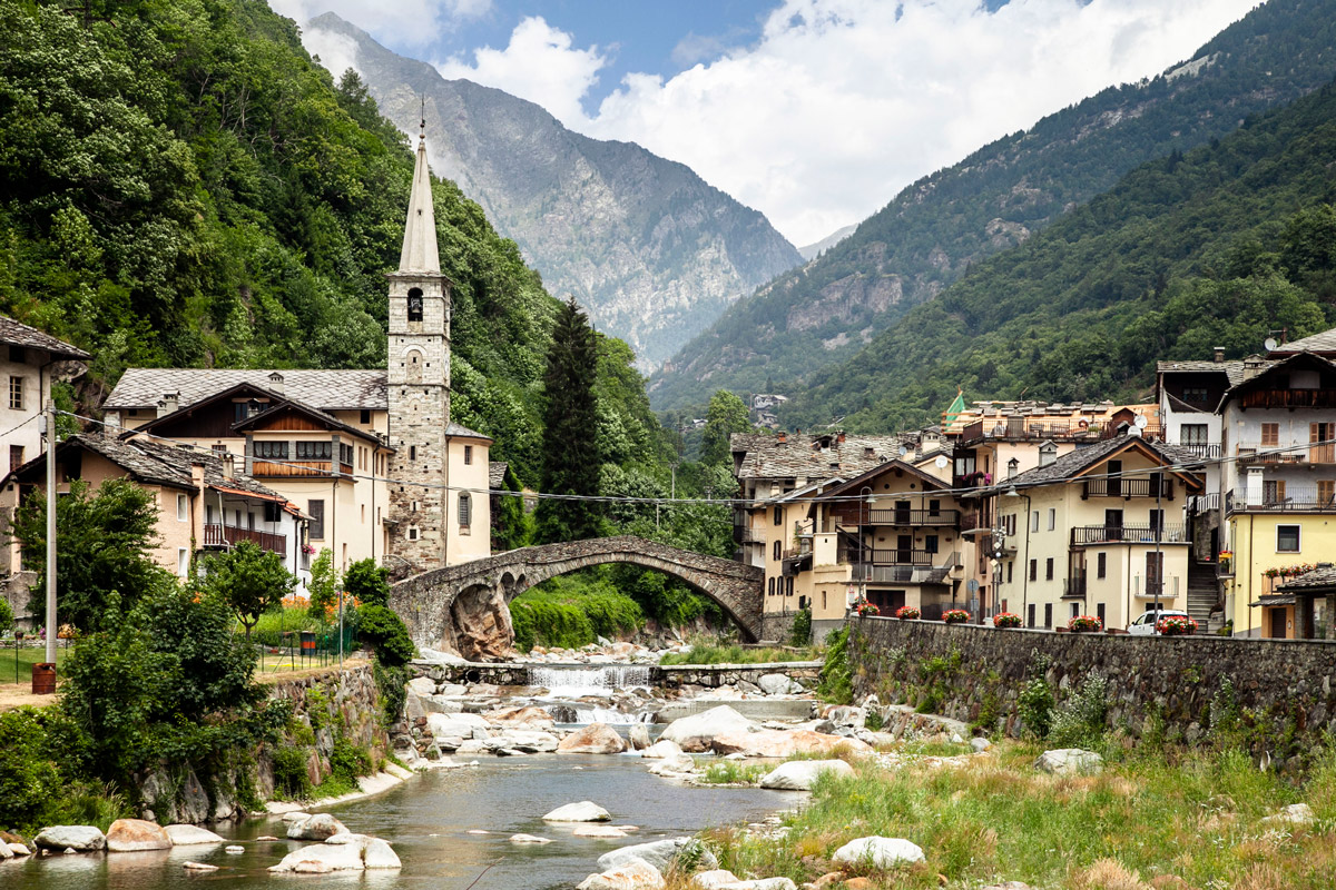 Il borgo di Fontainemore - Valle d'Aosta