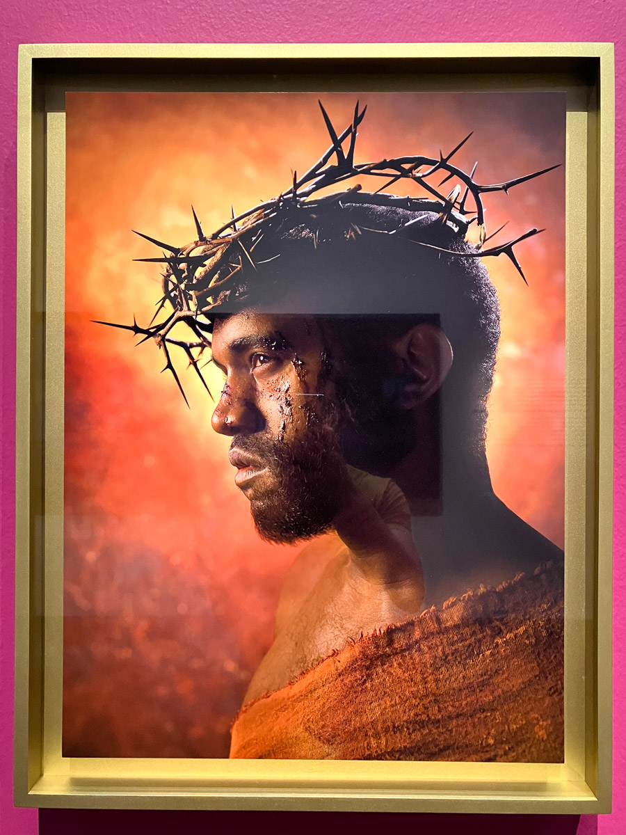 Kanye West ritratto da David LaChapelle - Passion of the Christ