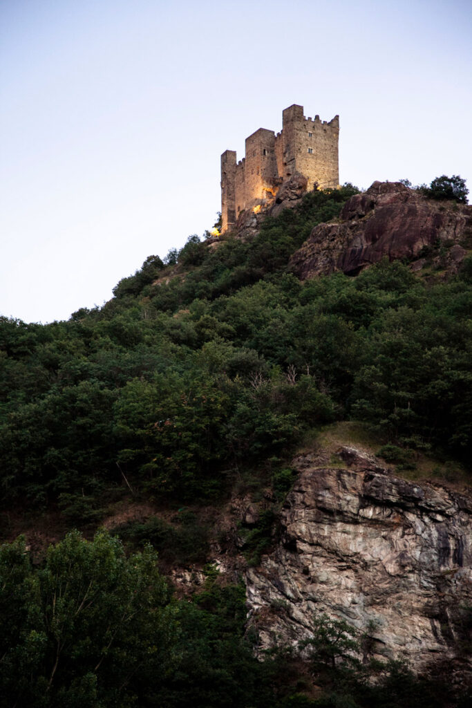 Castello di Ussel costruito nel 1343 da Ebalo II di Challant