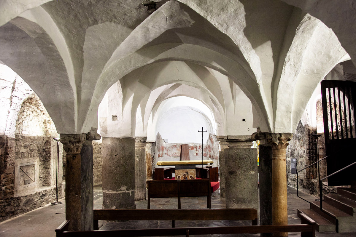 Cripta della cattedrale di Santa Maria Assunta - Aosta