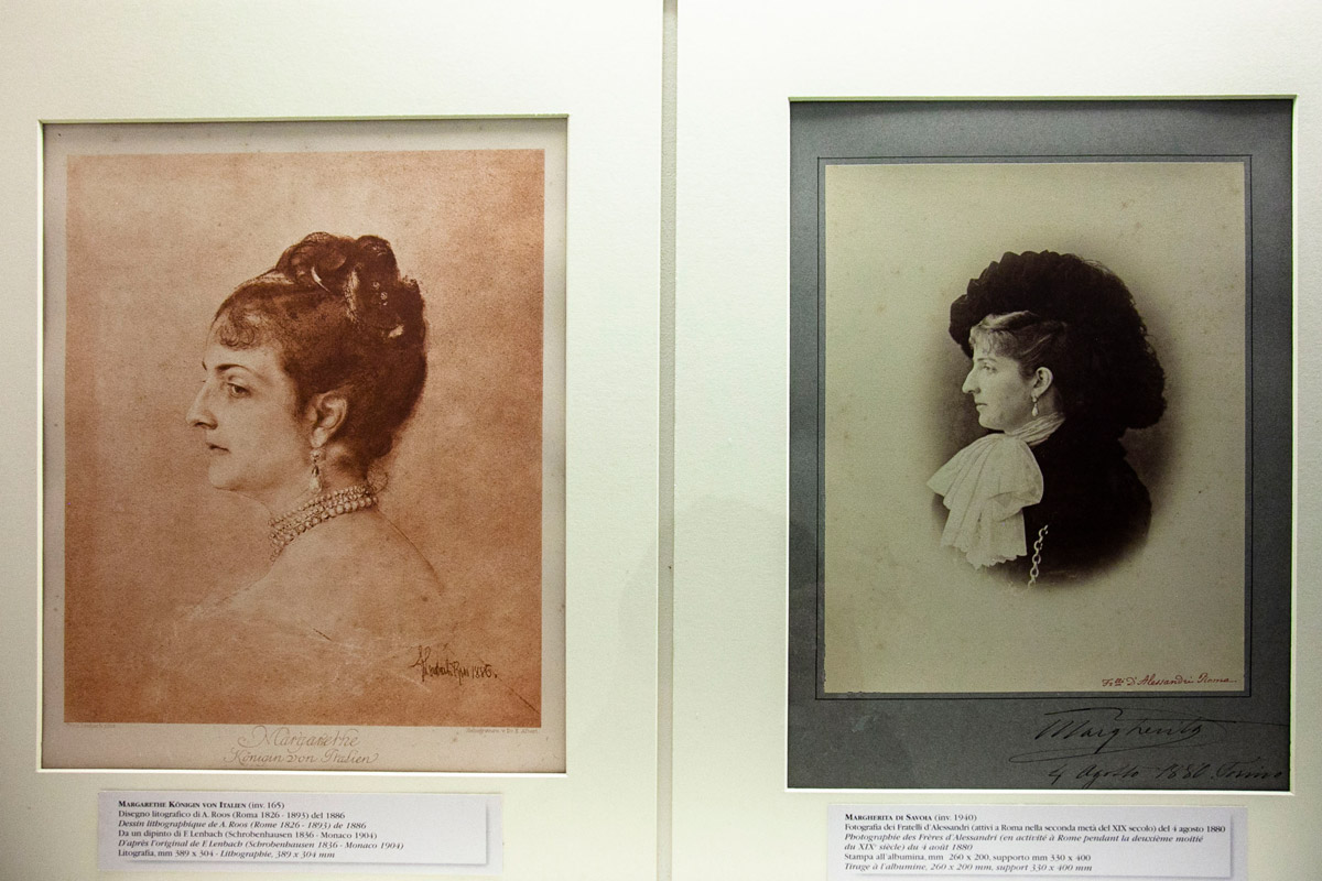 Fotografie e dipinti della regina Margherita di Savoia