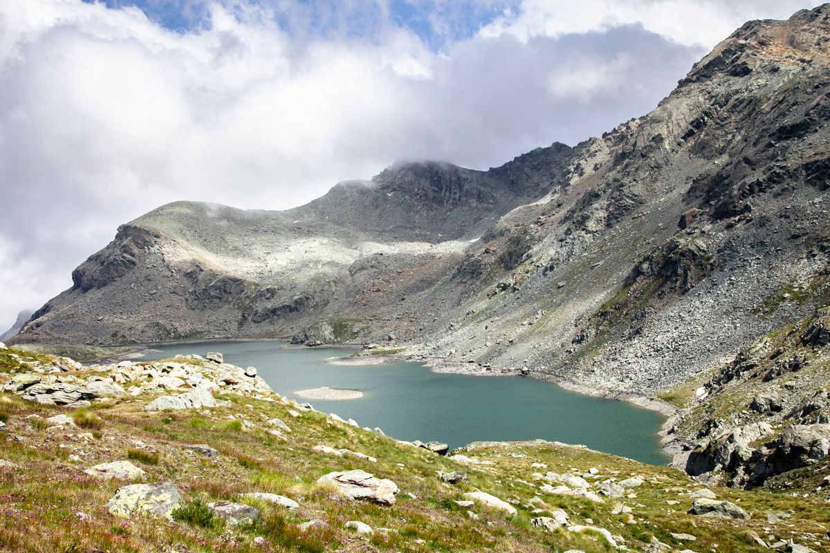 Gran Lago - Secondo lago della Valle d'Aosta - Trekking Champorcher Gran Lago