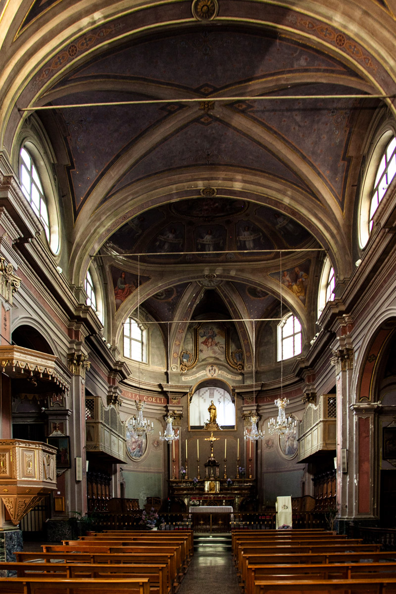 Interni della chiesa di Sant'Egidio