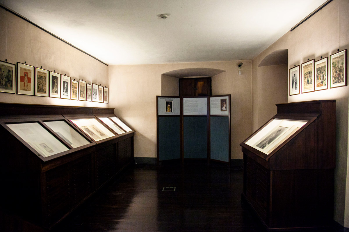 Sale Chasses Royales con esposizione di fotografie dei Savoia