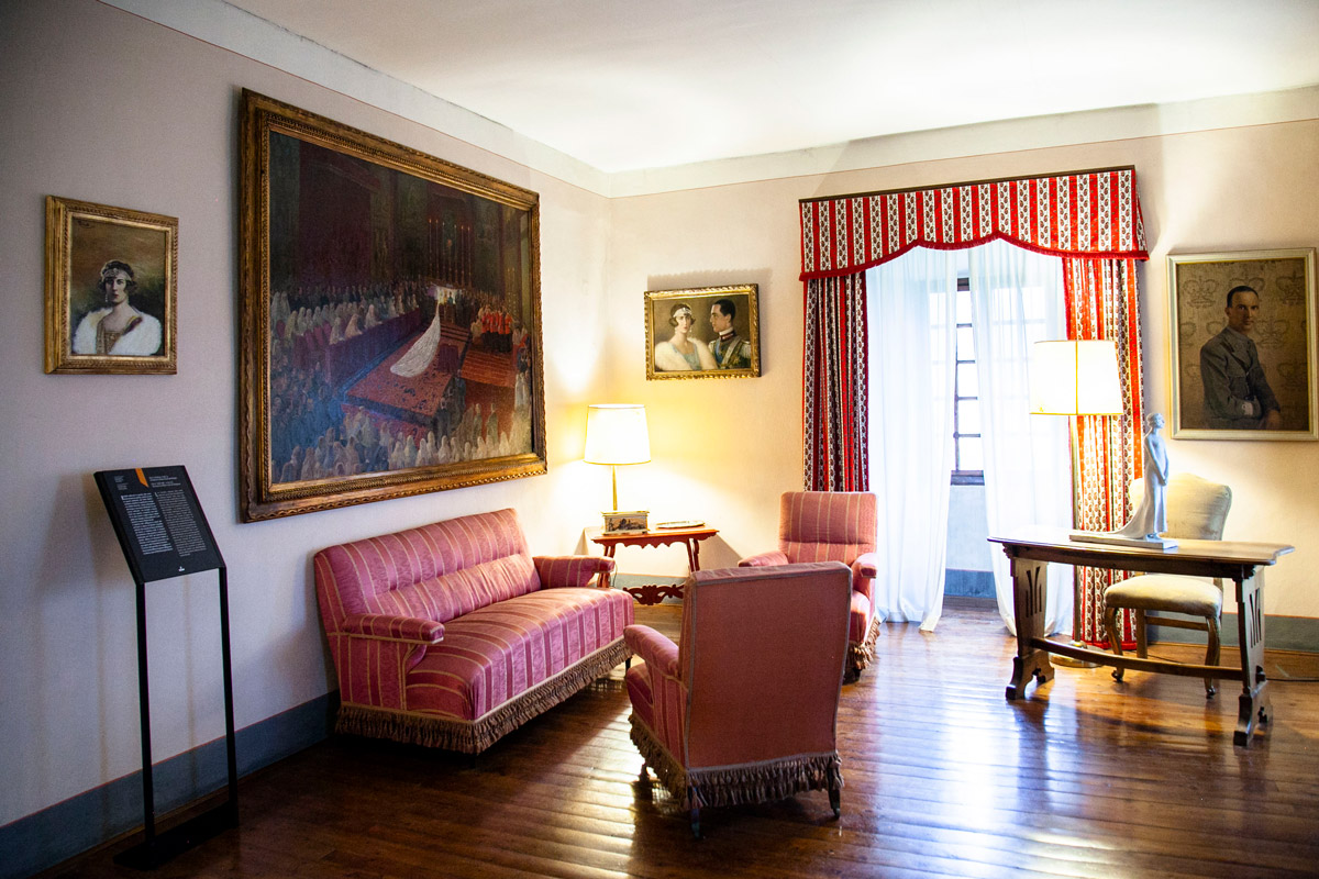Seconda sala Appartamento di Umberto II e Maria José