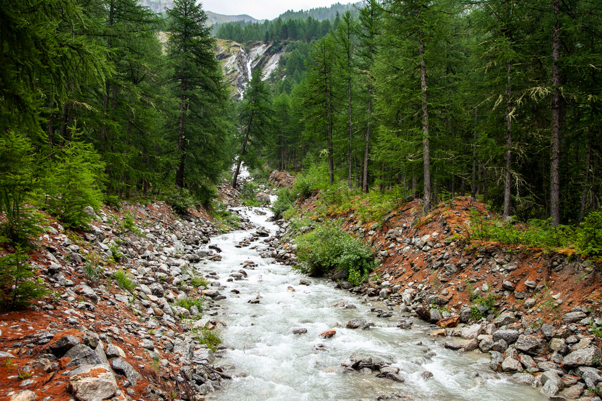 Valsavarenche e il torrente Savara