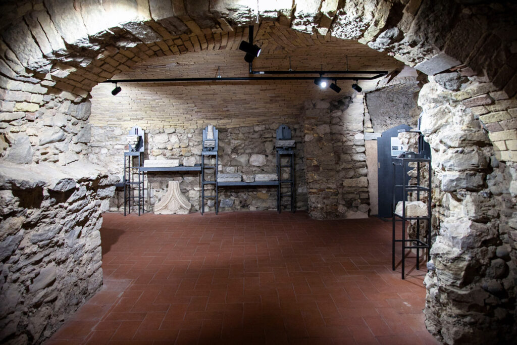 Museo di Termoli sotterranea nel palazzo della Casa Episcopale