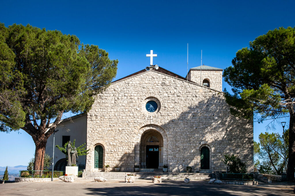Facciata della chiesa di Santa Maria del Monte a Campobasso