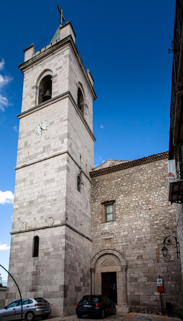 Facciata e campanile della chiesa di Santa Maria Assunta - Ferrazzano