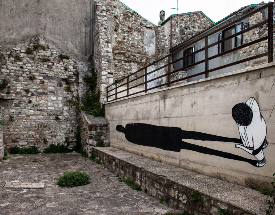Murales di Alex Senna a Civitacampomarano