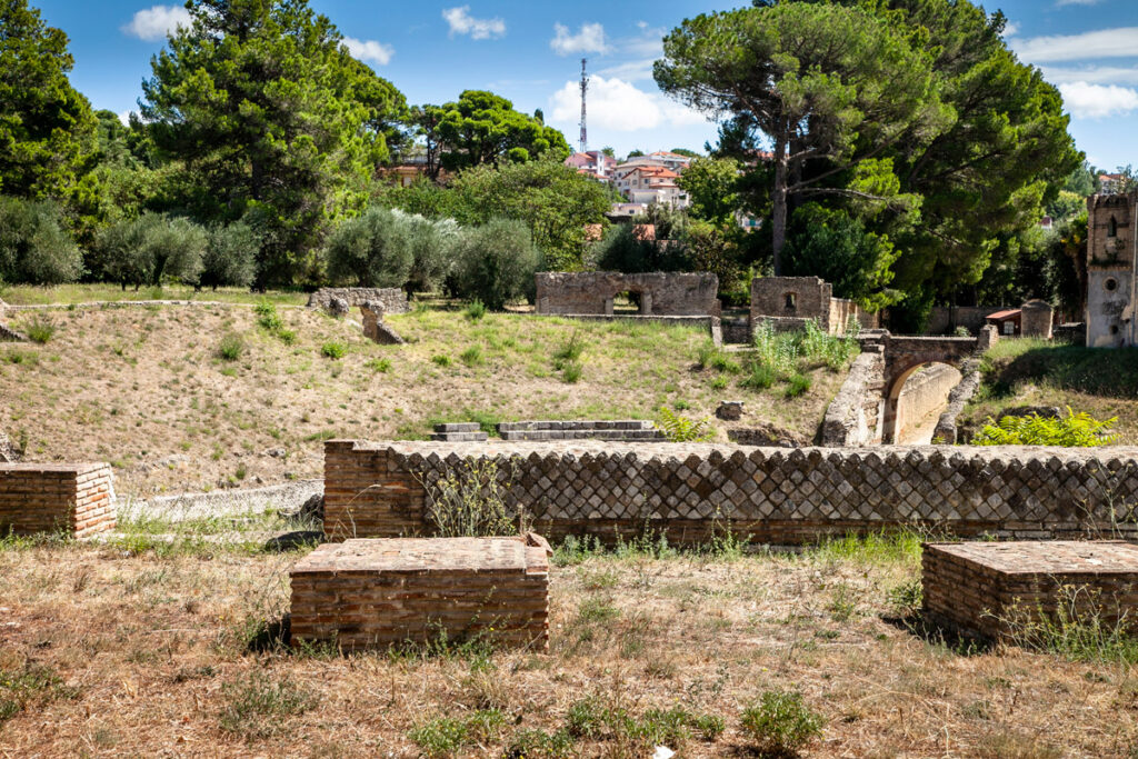 Resti archeologici a Larino - Anfiteatro romano
