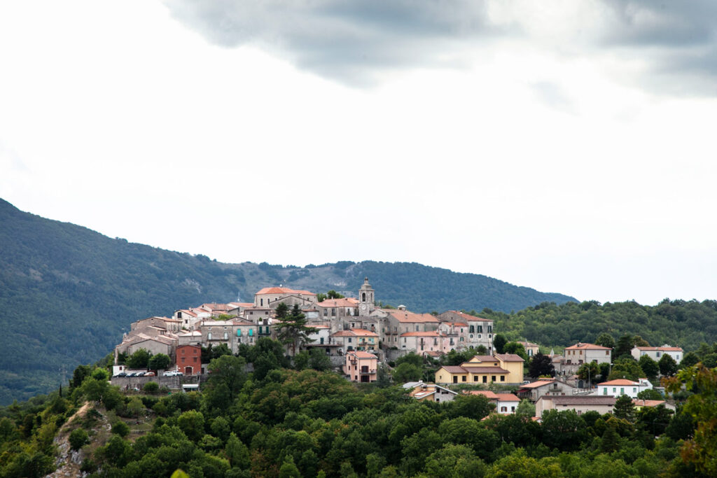 Borgo di Castelpetroso in provincia di Isernia