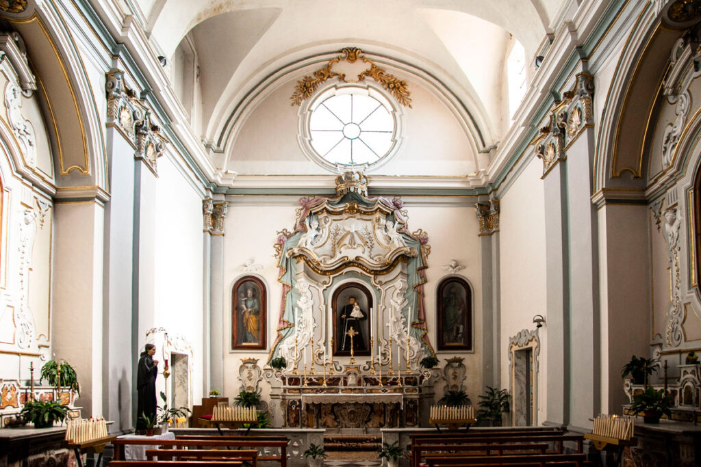 Cappella nel transetto della chiesa di San Francesco - Isernia