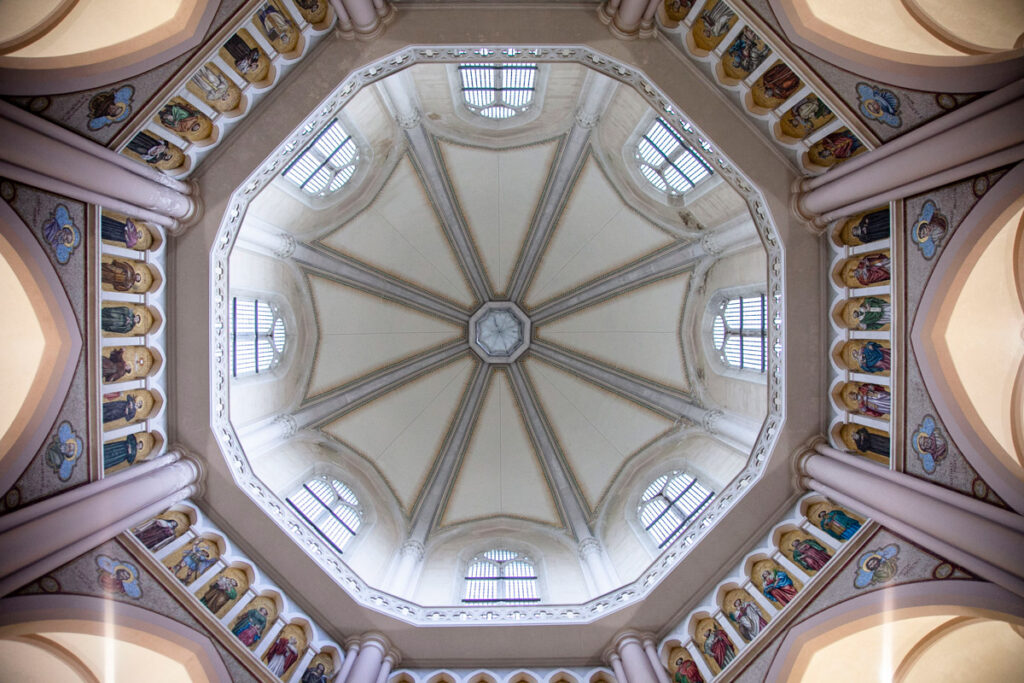 Cupola del Santuario di Maria Santissima Addolorata - Interni