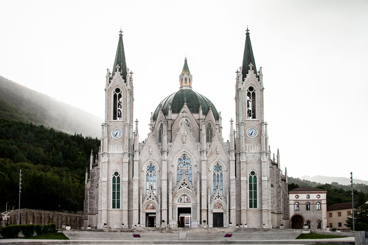 Esterni della Basilica Santuario di Maria Santissima Addolorata