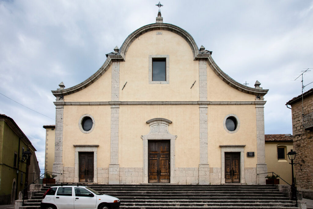Facciata della chiesa Madre di San Marco Evangelista - Castropignano